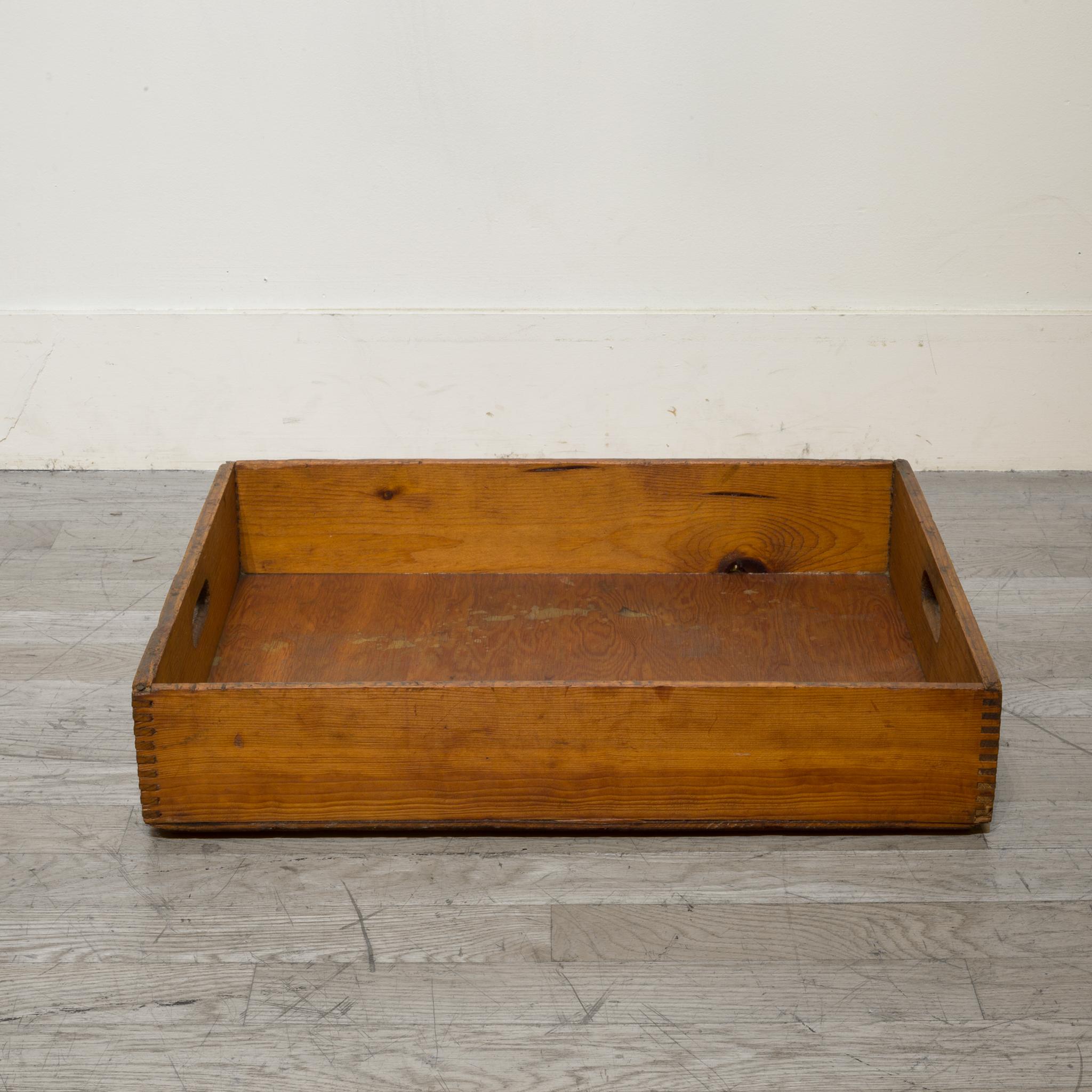 wooden bread trays
