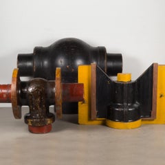 Early 20th C. Wooden Foundry Mold C.1900