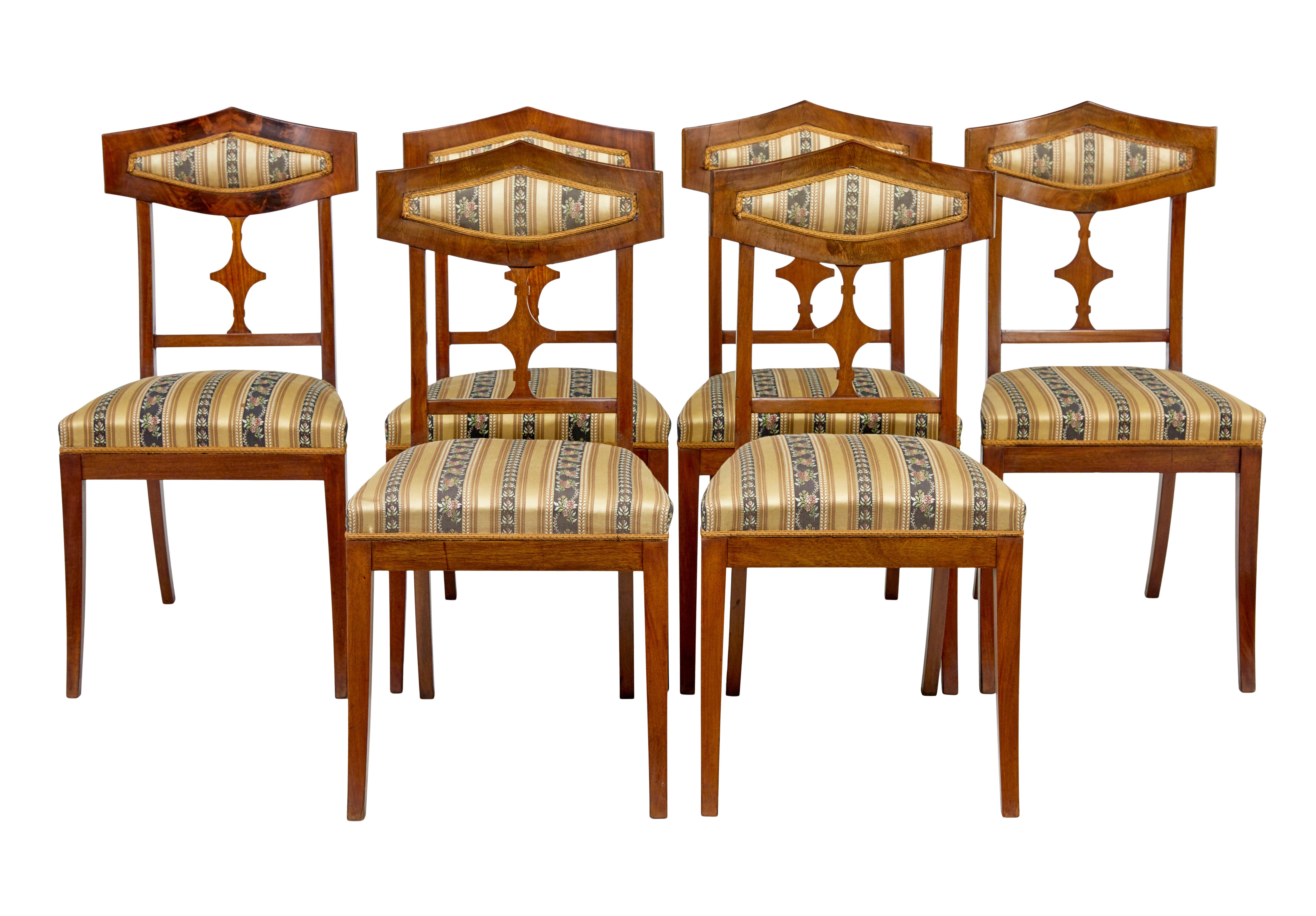 Early 20th century 13 piece mahogany salon suite For Sale 9