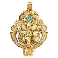 Early 20th Century 20kt Gold Pendant