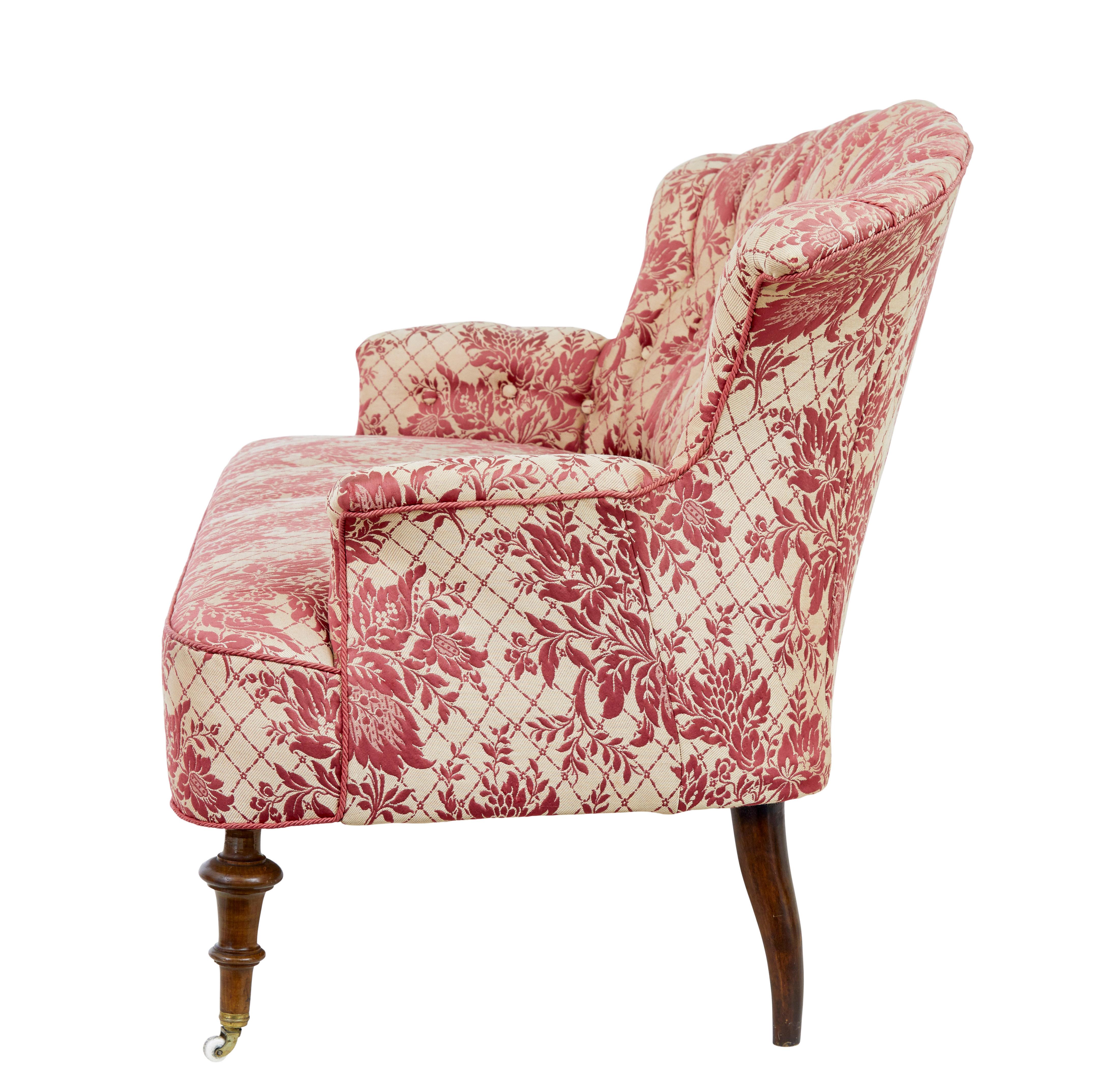 Ensemble de salon 3 pièces rembourré du début du 20e siècle Bon état - En vente à Debenham, Suffolk