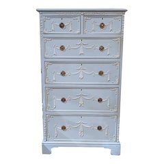 Early 20th Century Adams Style Tall Chest of Drawers, English