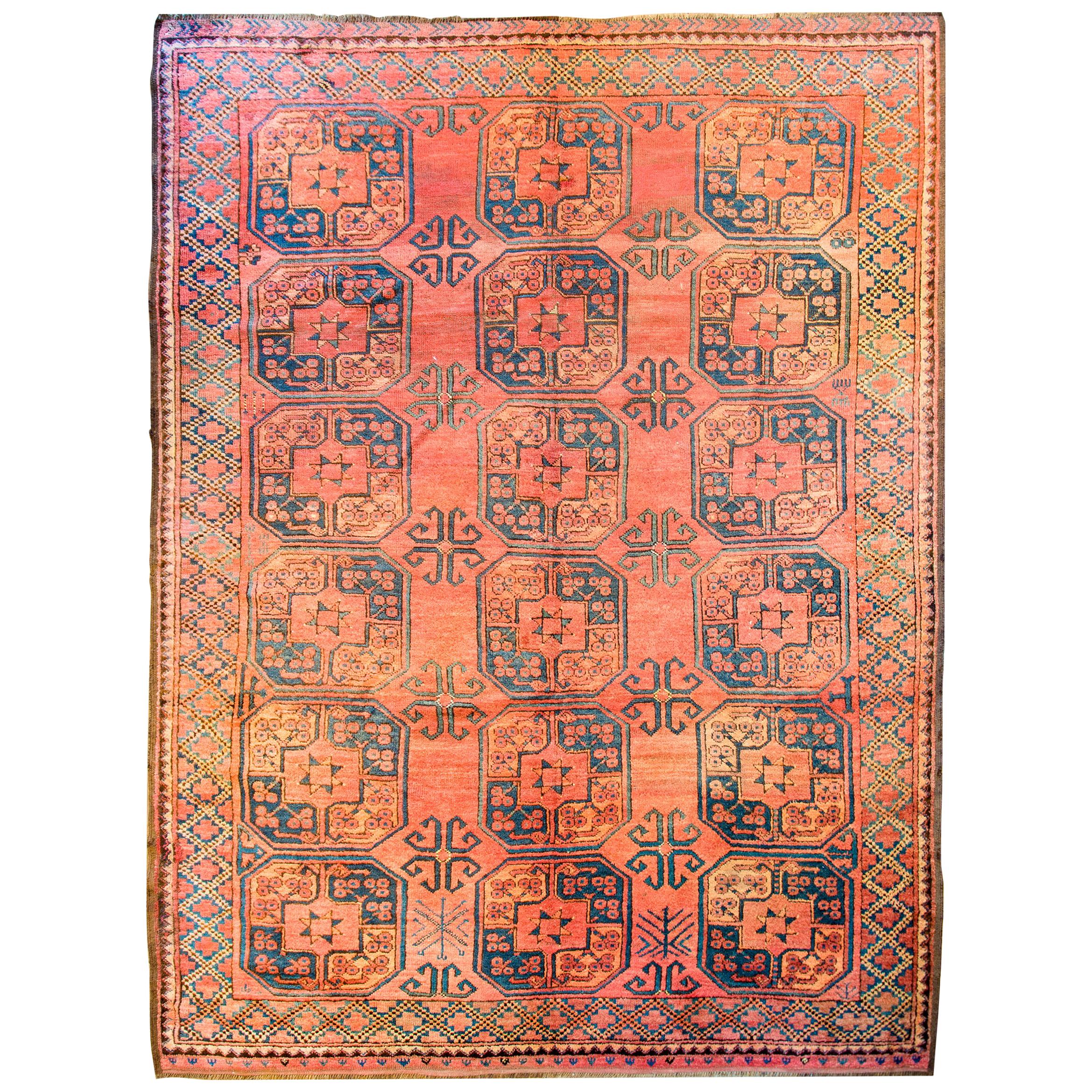 Early 20th Century Afghani Bashir Rug