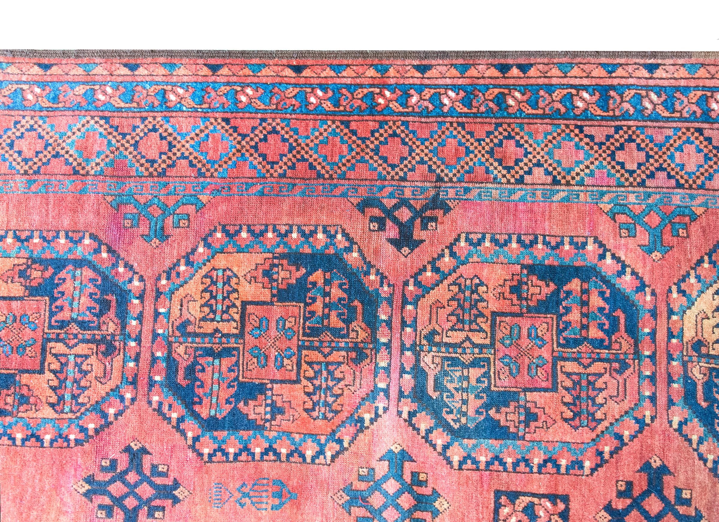Afghanischer Ersari-Teppich aus dem frühen 20. im Angebot 4