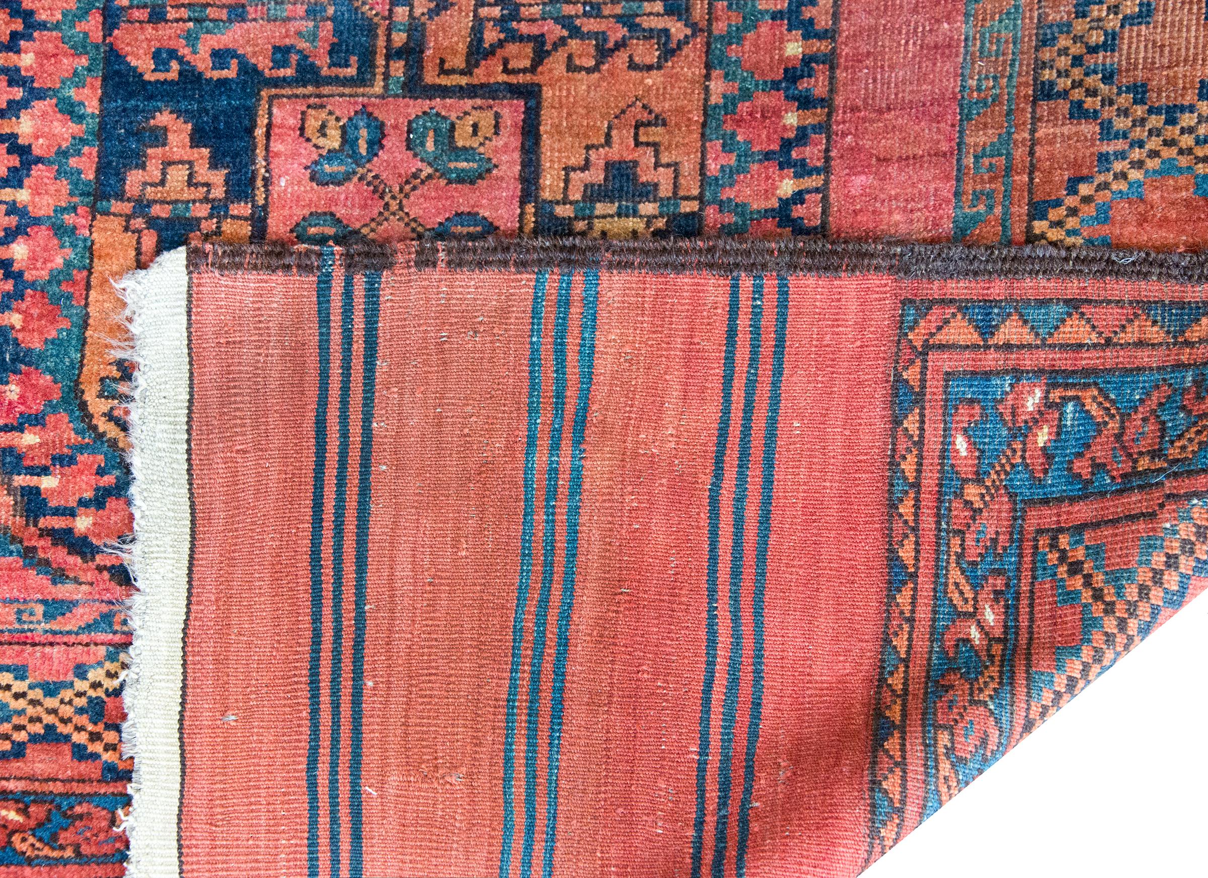 Afghanischer Ersari-Teppich aus dem frühen 20. im Angebot 7