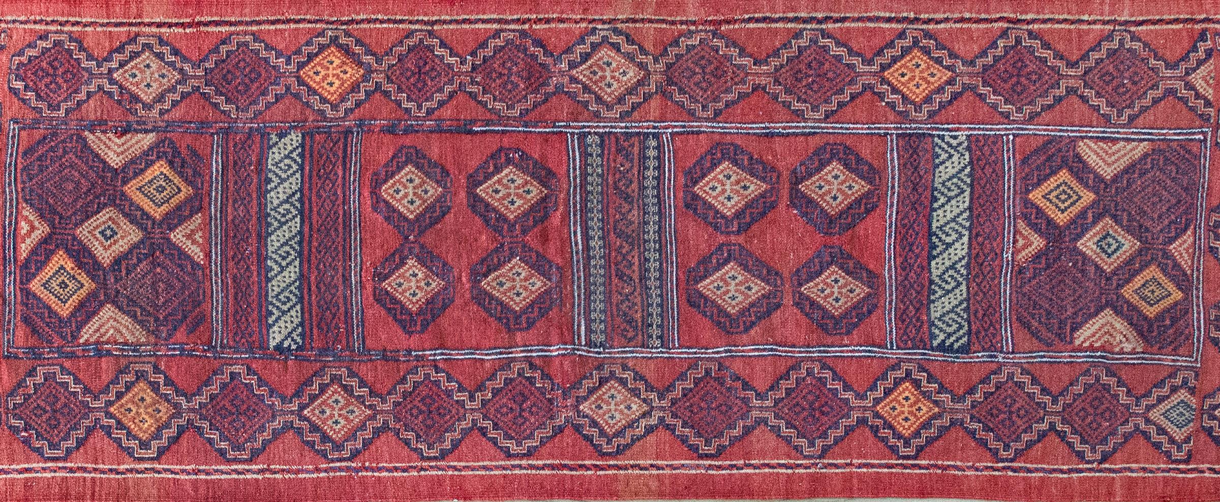 Afghanischer Sumac-Teppich aus dem frühen 20. im Angebot 4