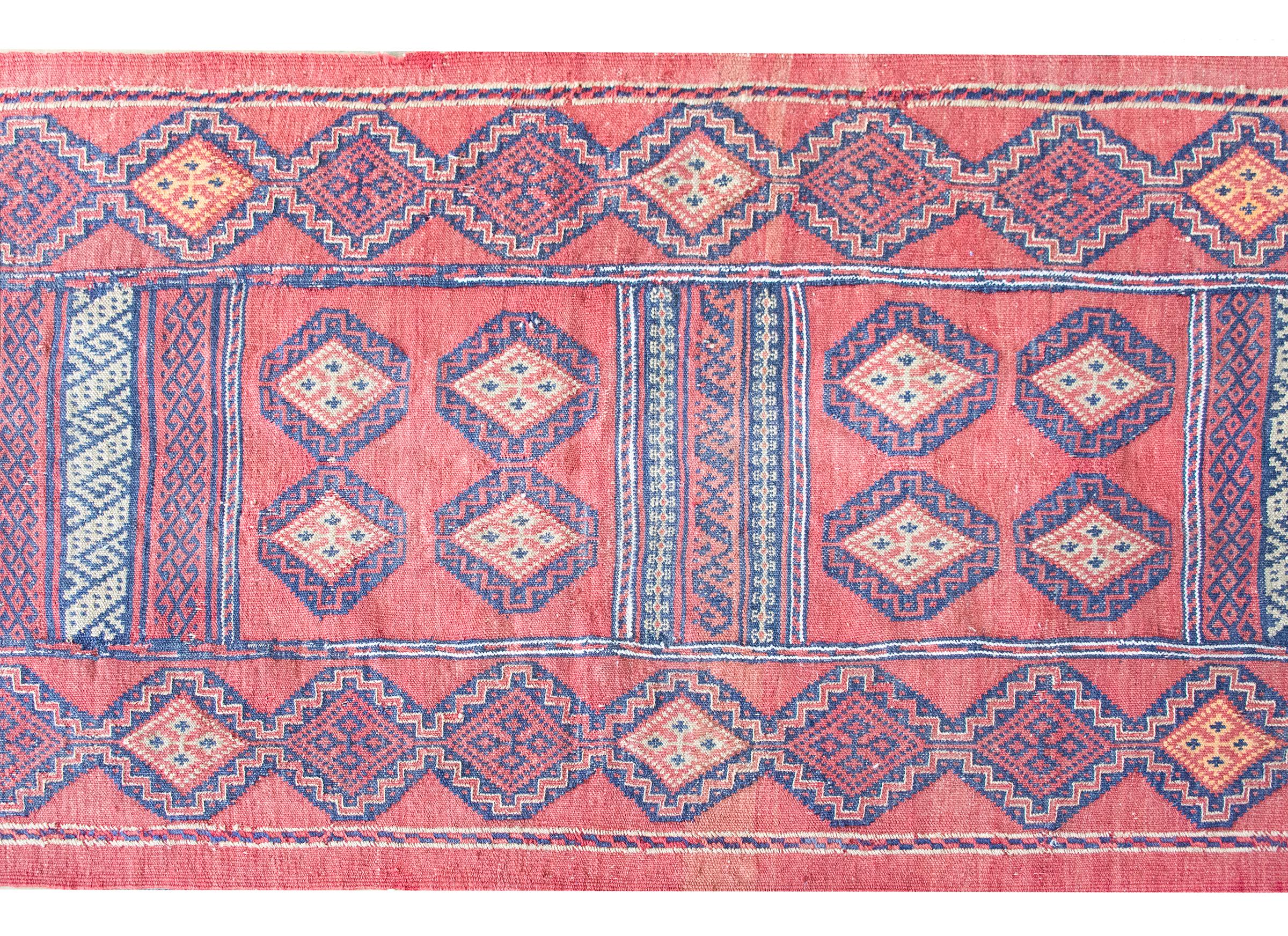 Afghanischer Sumac-Teppich aus dem frühen 20. im Angebot 5