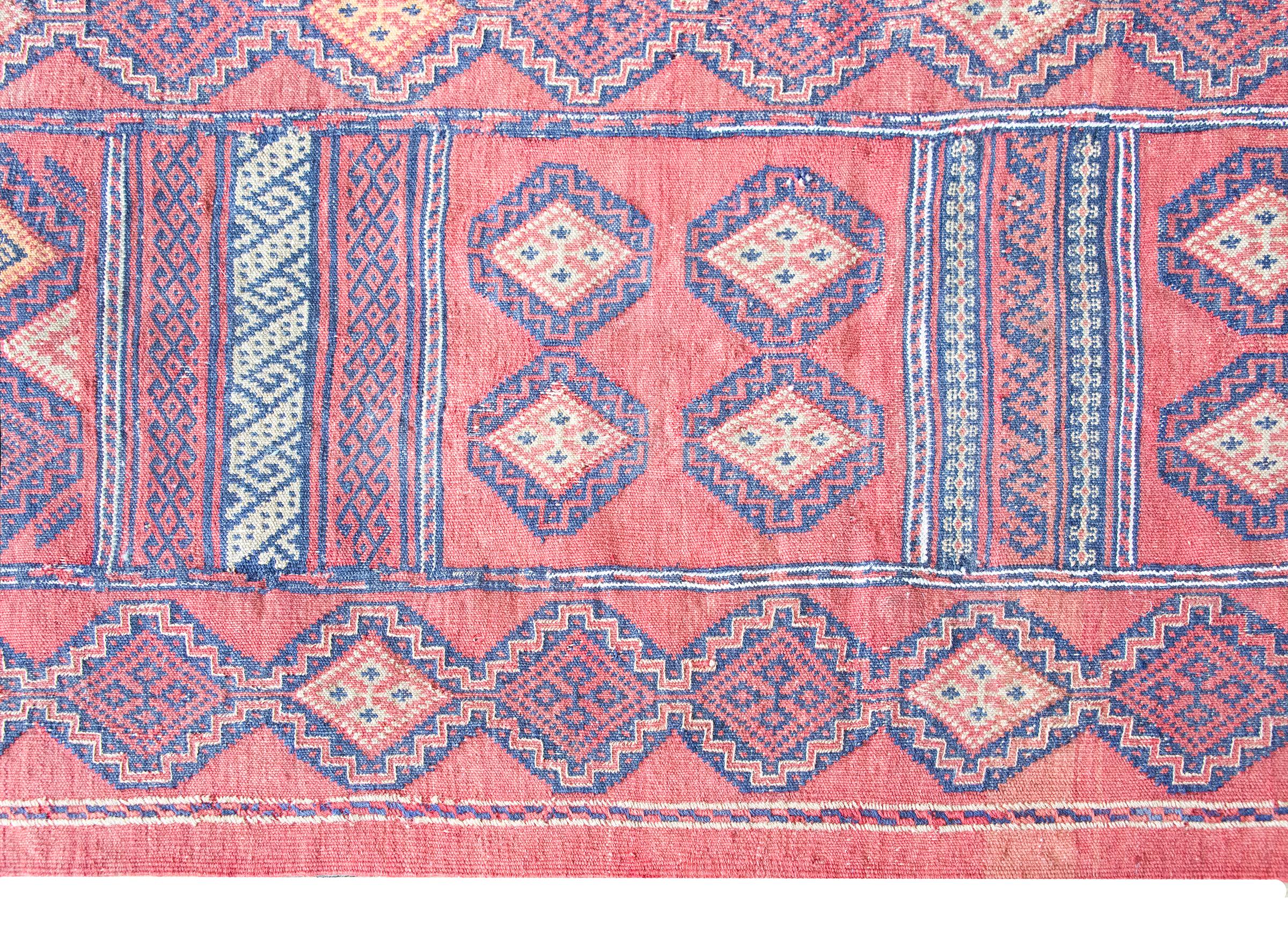 Afghanischer Sumac-Teppich aus dem frühen 20. (Handgewebt) im Angebot