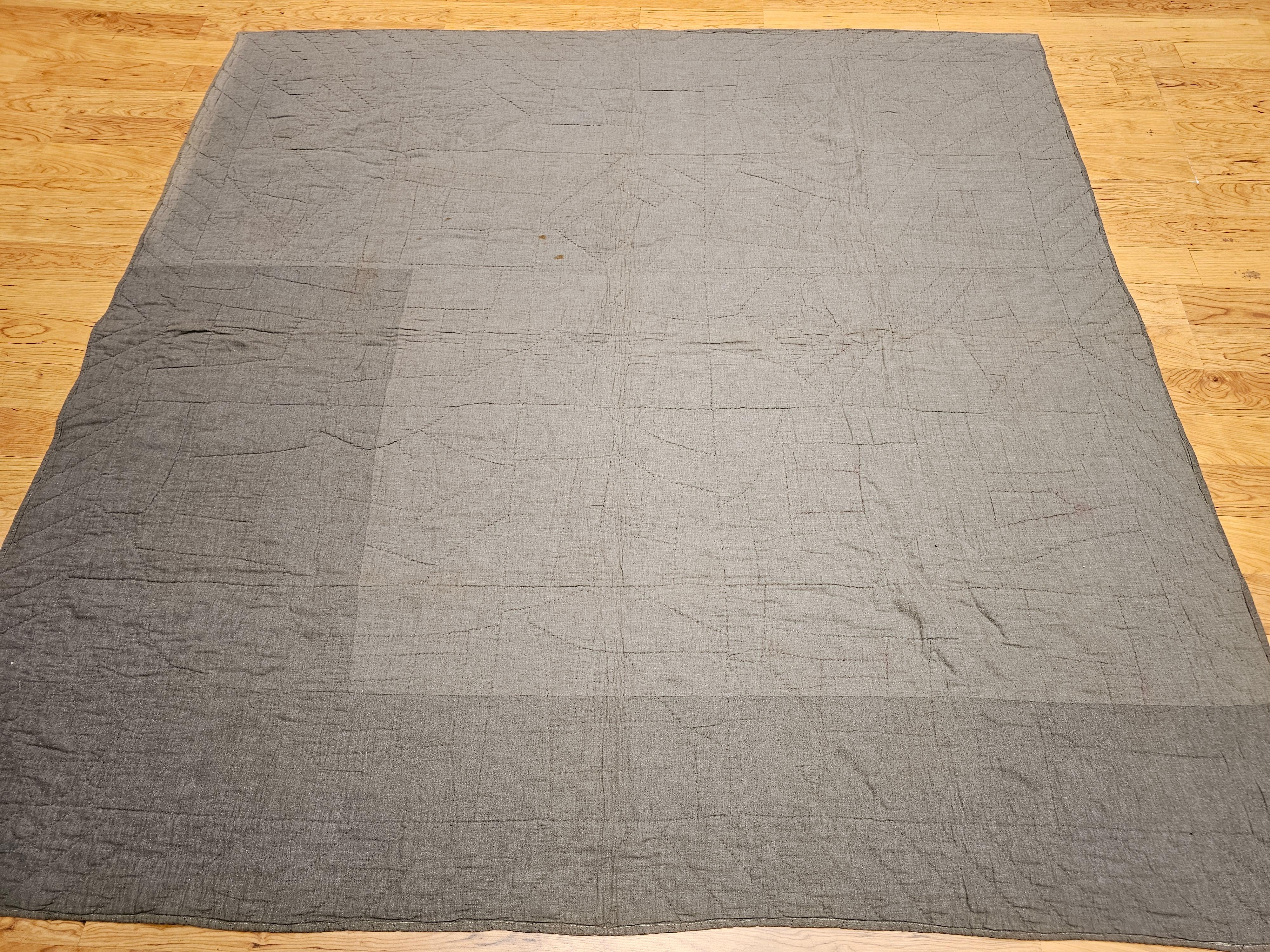 Afrikanisch-amerikanische Crazy Quilt des frühen 20. Jahrhunderts im Angebot 10
