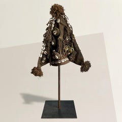 Early 20th Century African Hunter's Hat on Custom Mount