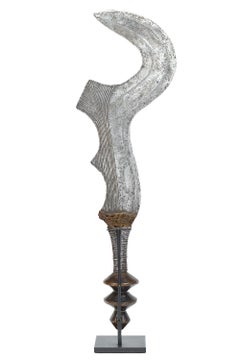 Early 20th Century African Ngulu Ceremonial Status Sword, D.R. Congo