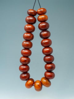 Abalorio africano de "resina fenólica" de principios del siglo XX