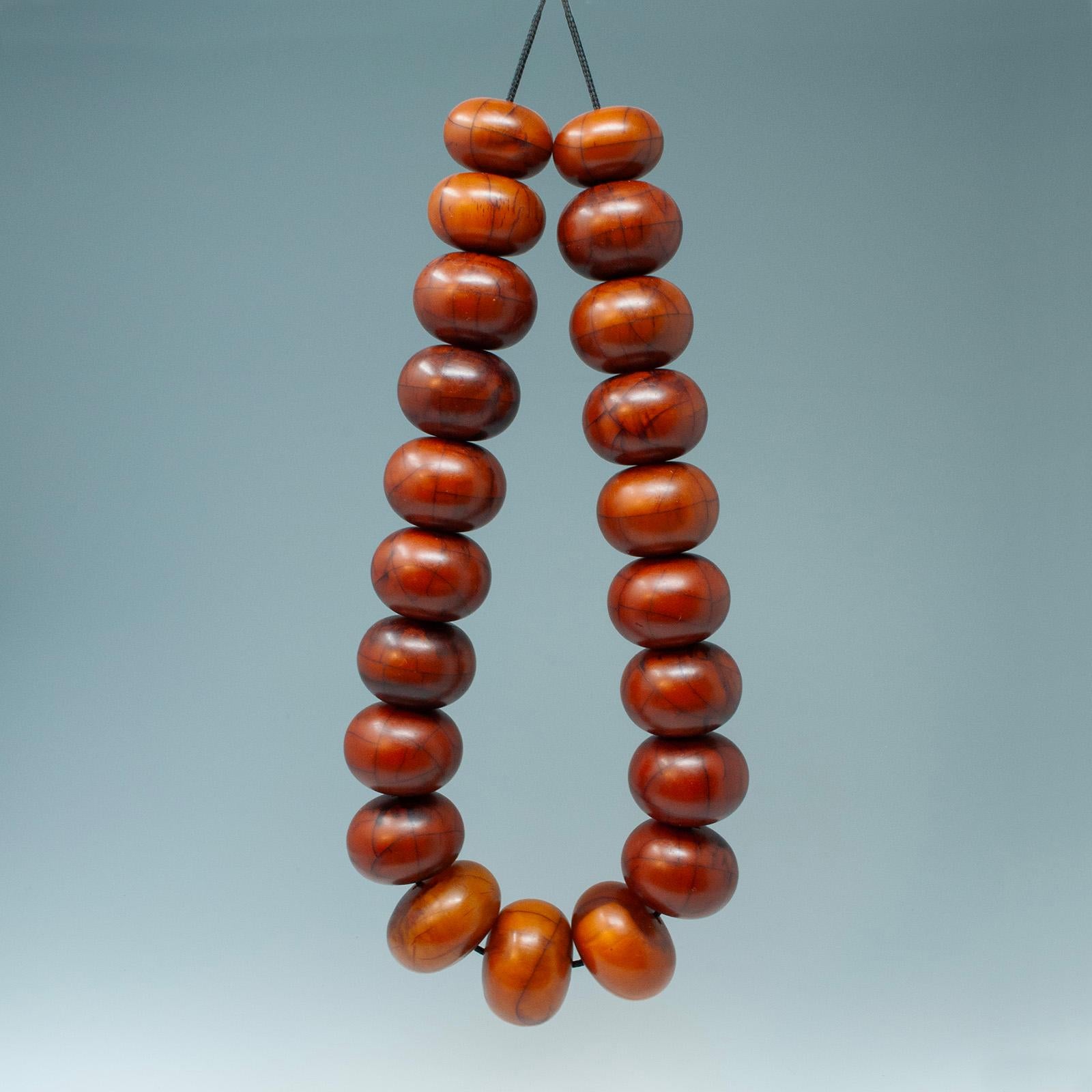 Women's Early 20th Century African 'Phenolic Resin' Strand of Beads For Sale