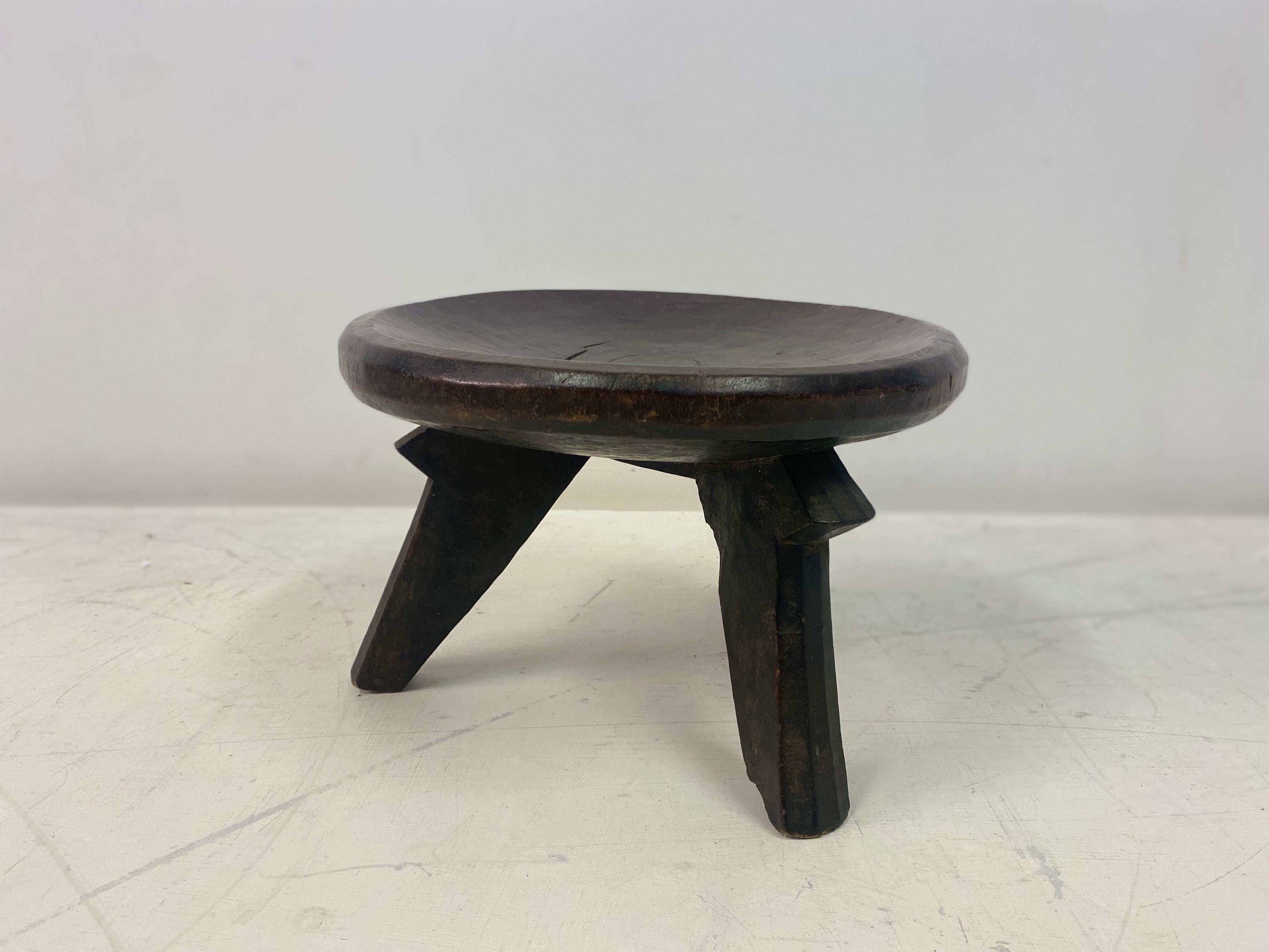 Early 20th Century African Tripod Stool 2