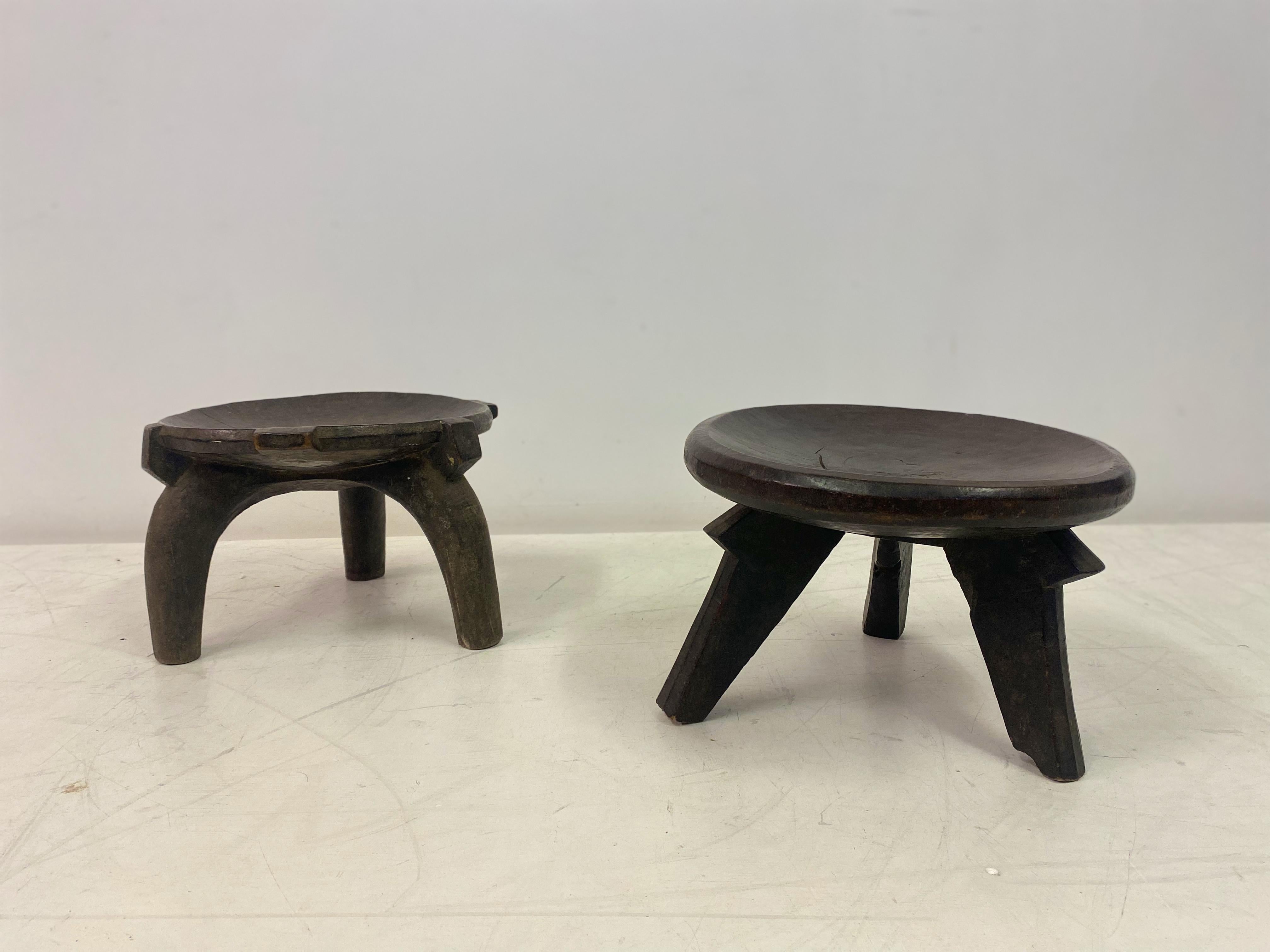 Early 20th Century African Tripod Stool 3
