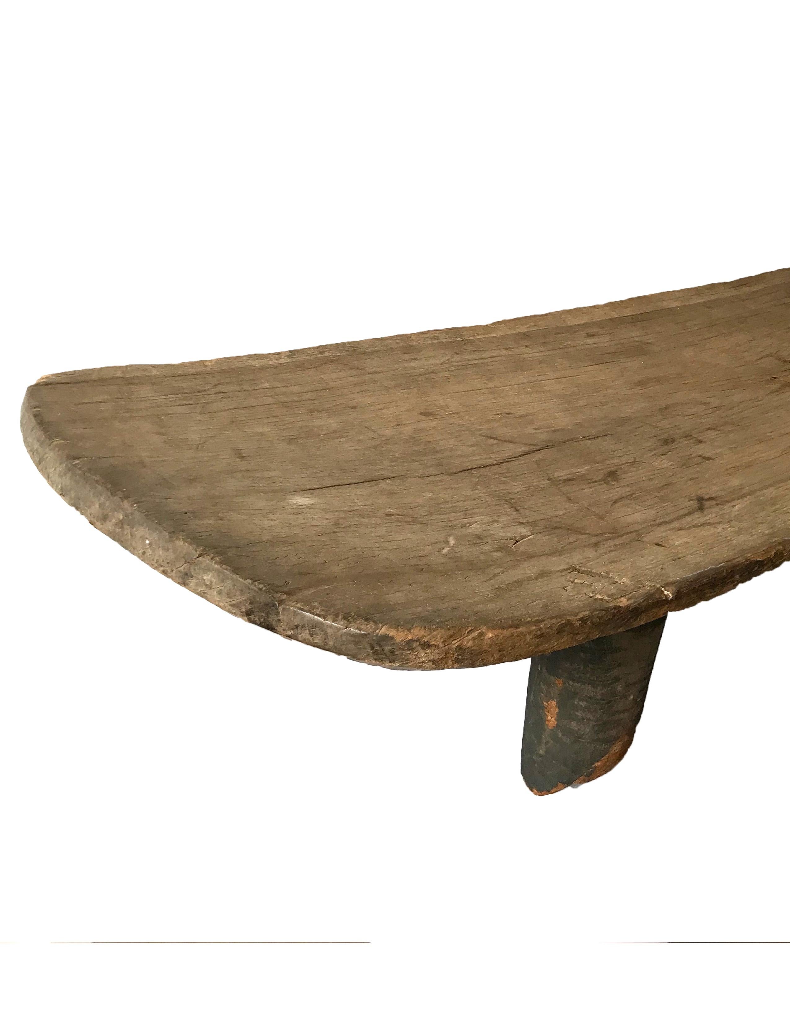 african wood bench