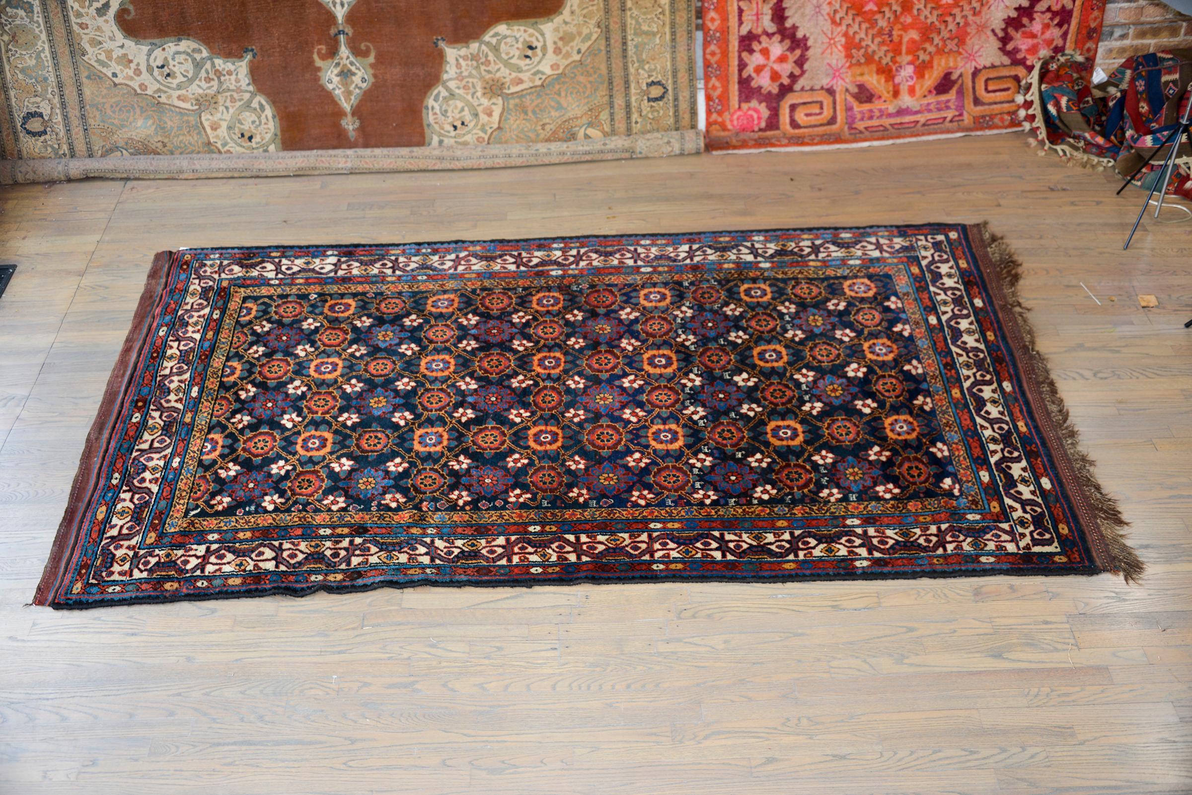 Early 20th Century Afshar Rug For Sale 4