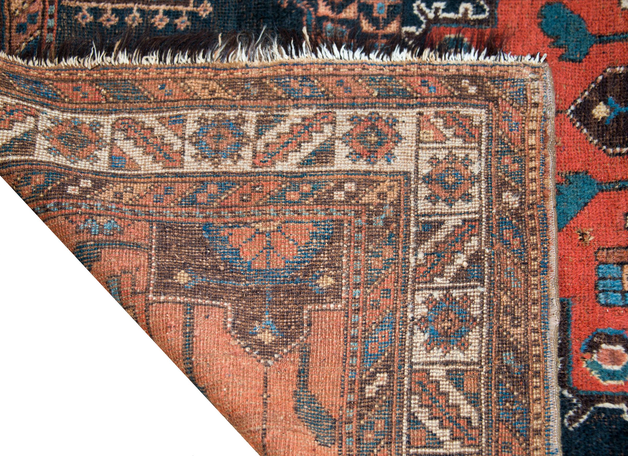 Early 20th Century Afshar Rug For Sale 5