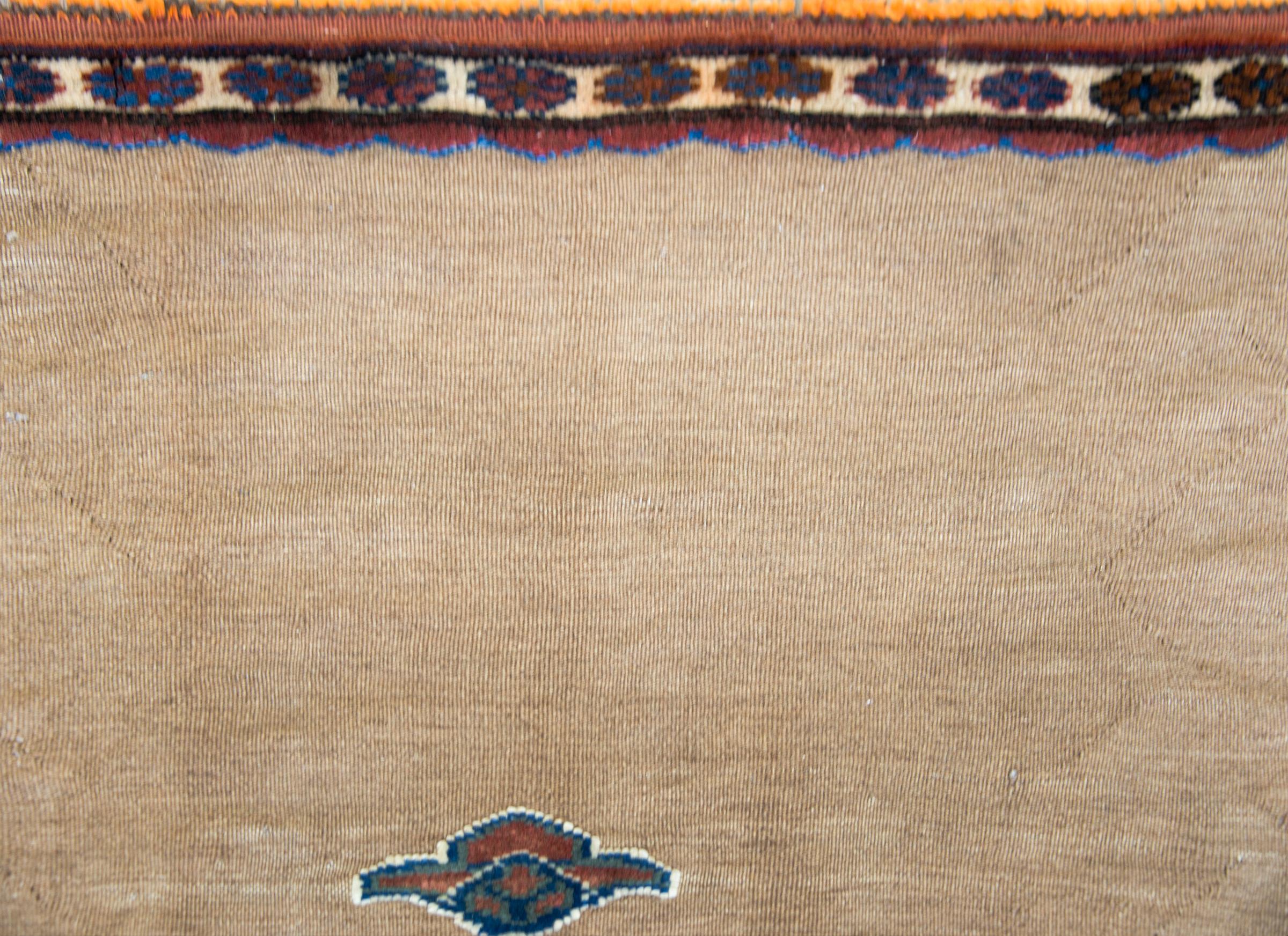 Early 20th Century, Afshar Sofreh Rug For Sale 1