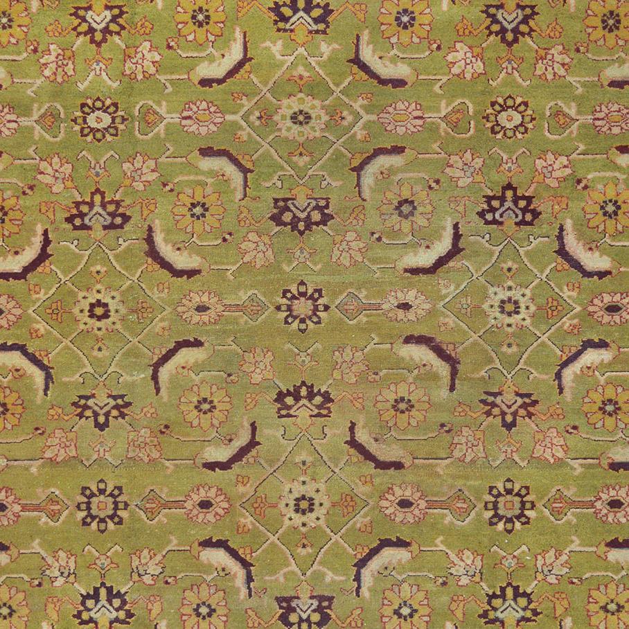 Agra-Teppich aus Nordindien, frühes 20. Jahrhundert (Indisch) im Angebot