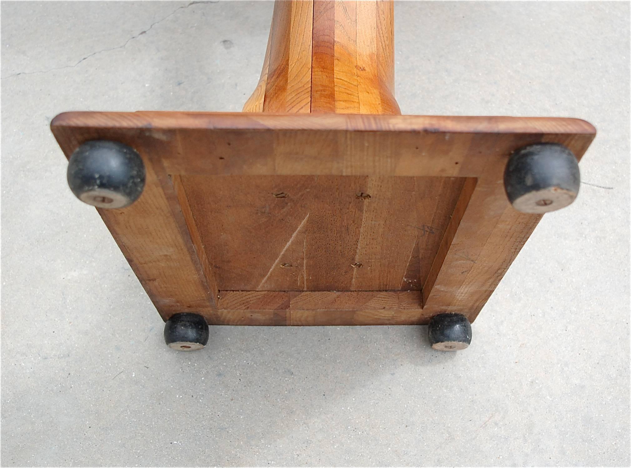 Early 20th Century Aircraft Propellor Side Table For Sale 2