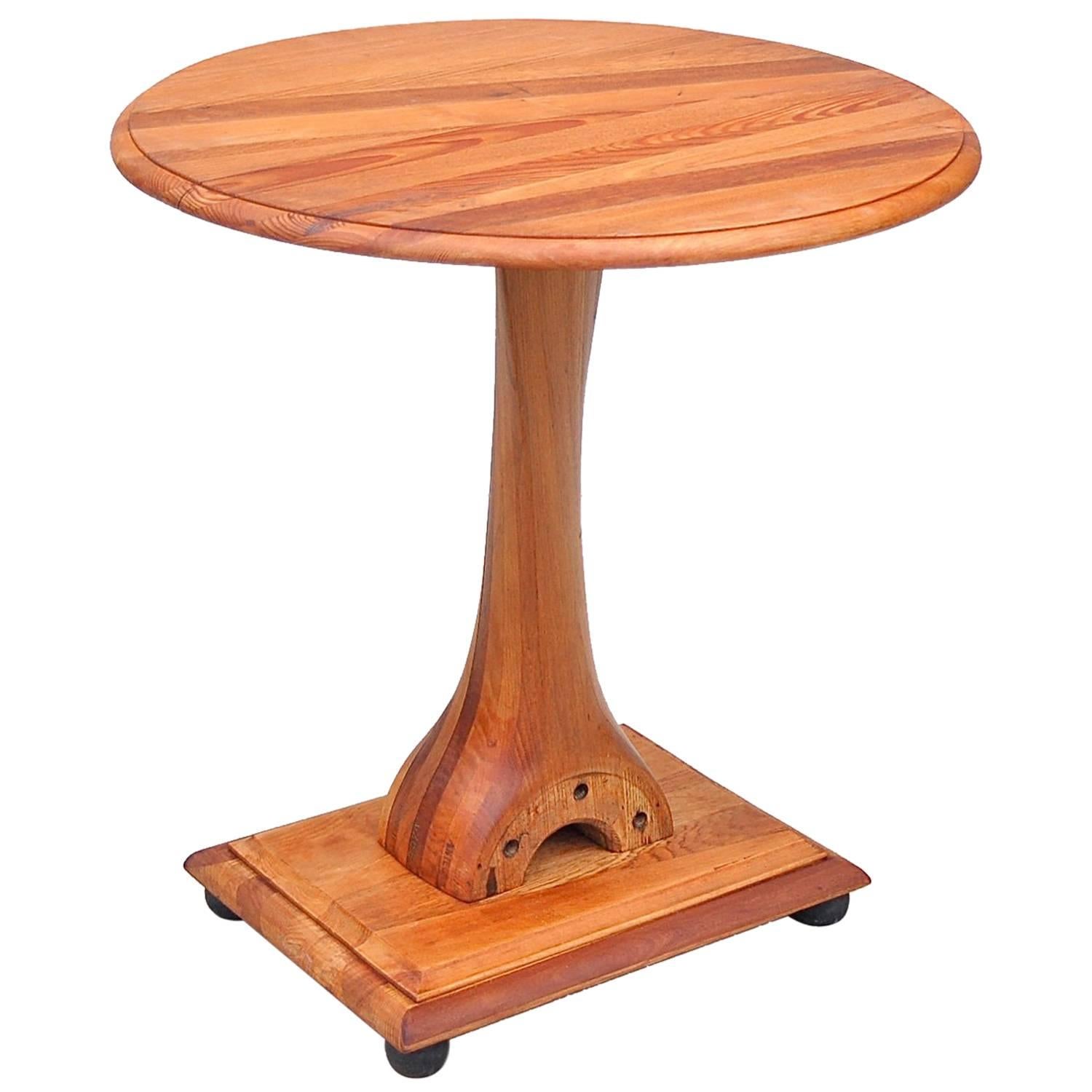 Early 20th Century Aircraft Propellor Side Table For Sale