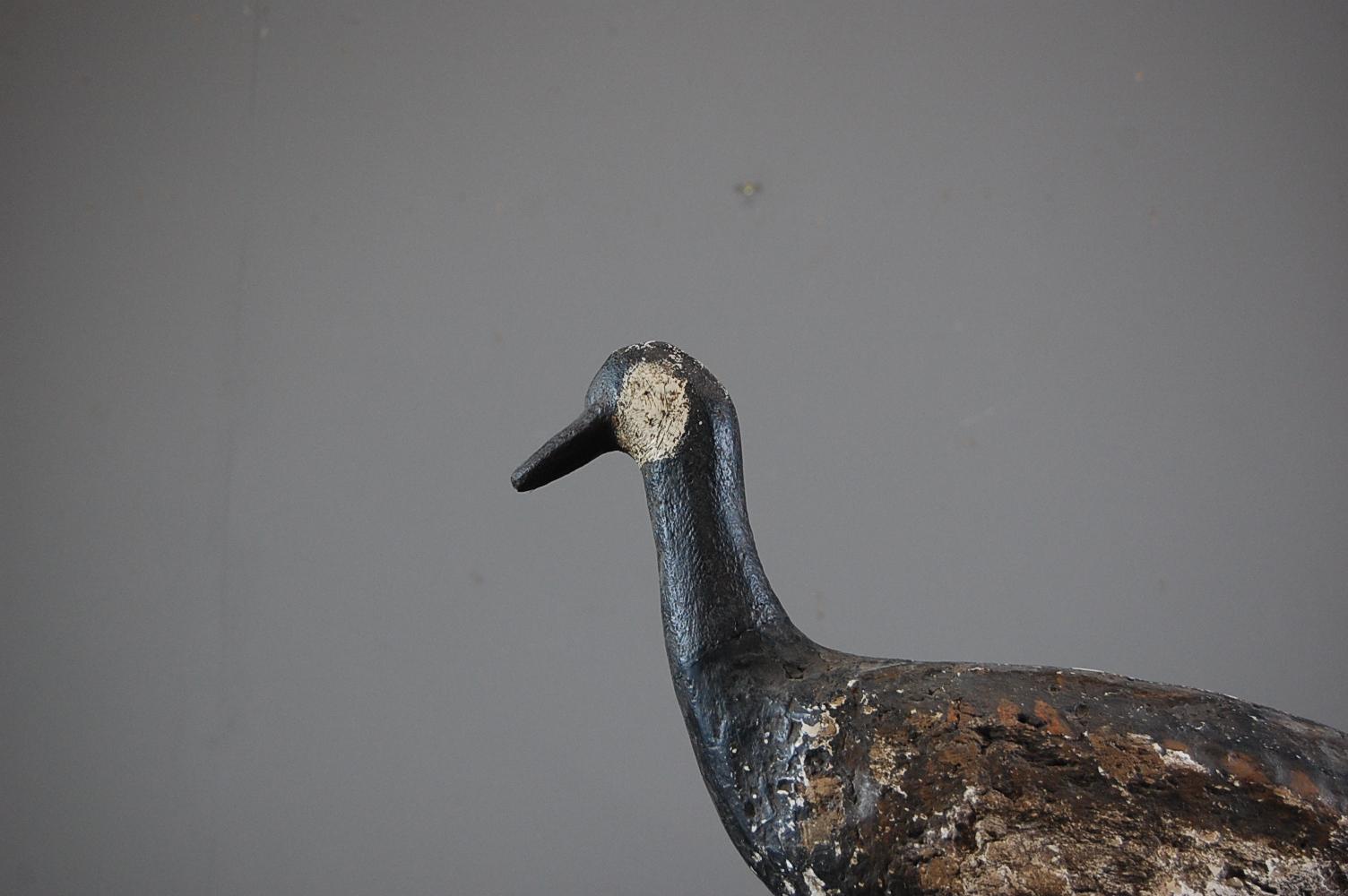 Early 20th Century Alert Working Decoy Goose 1