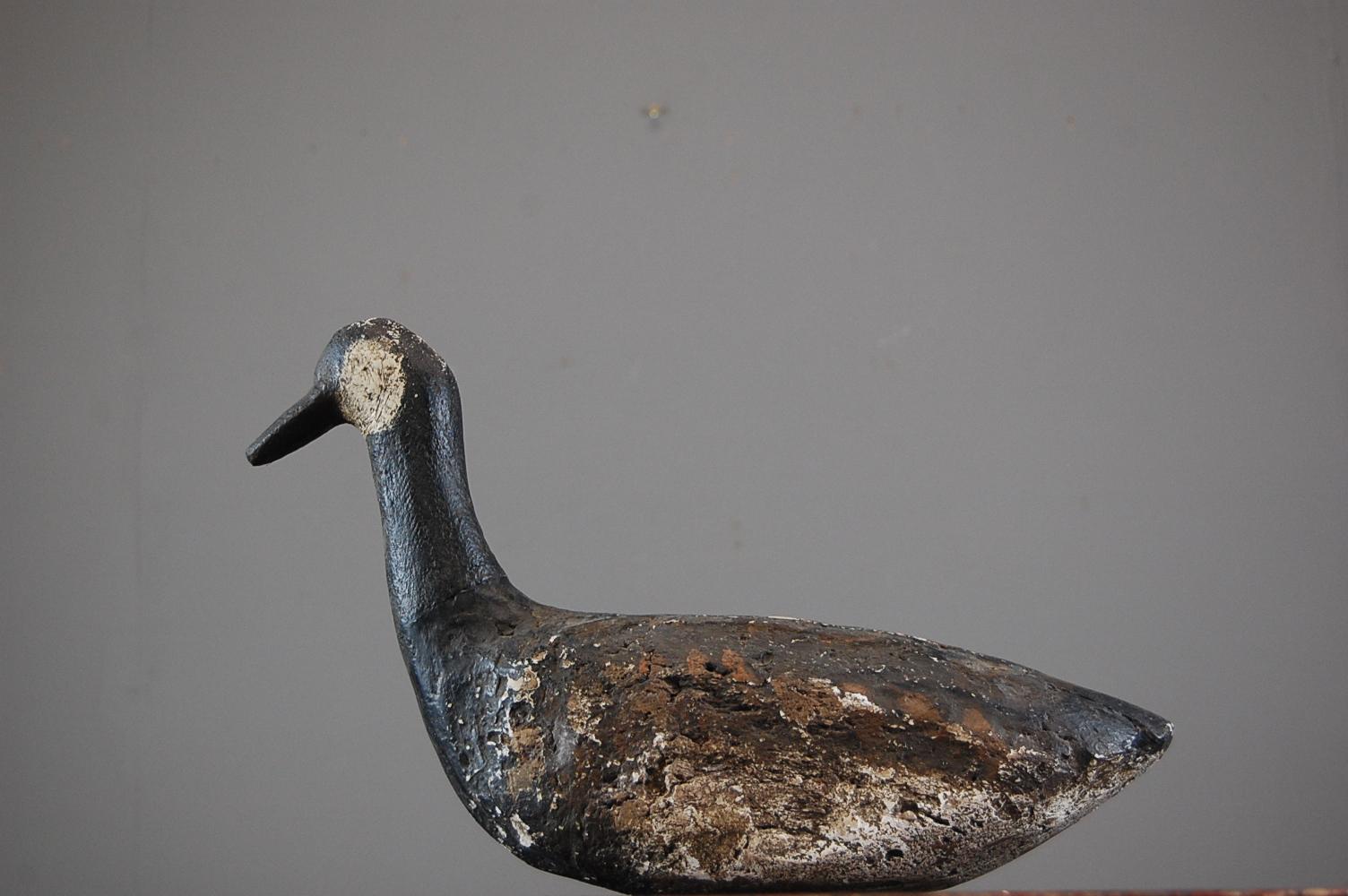Early 20th Century Alert Working Decoy Goose 3