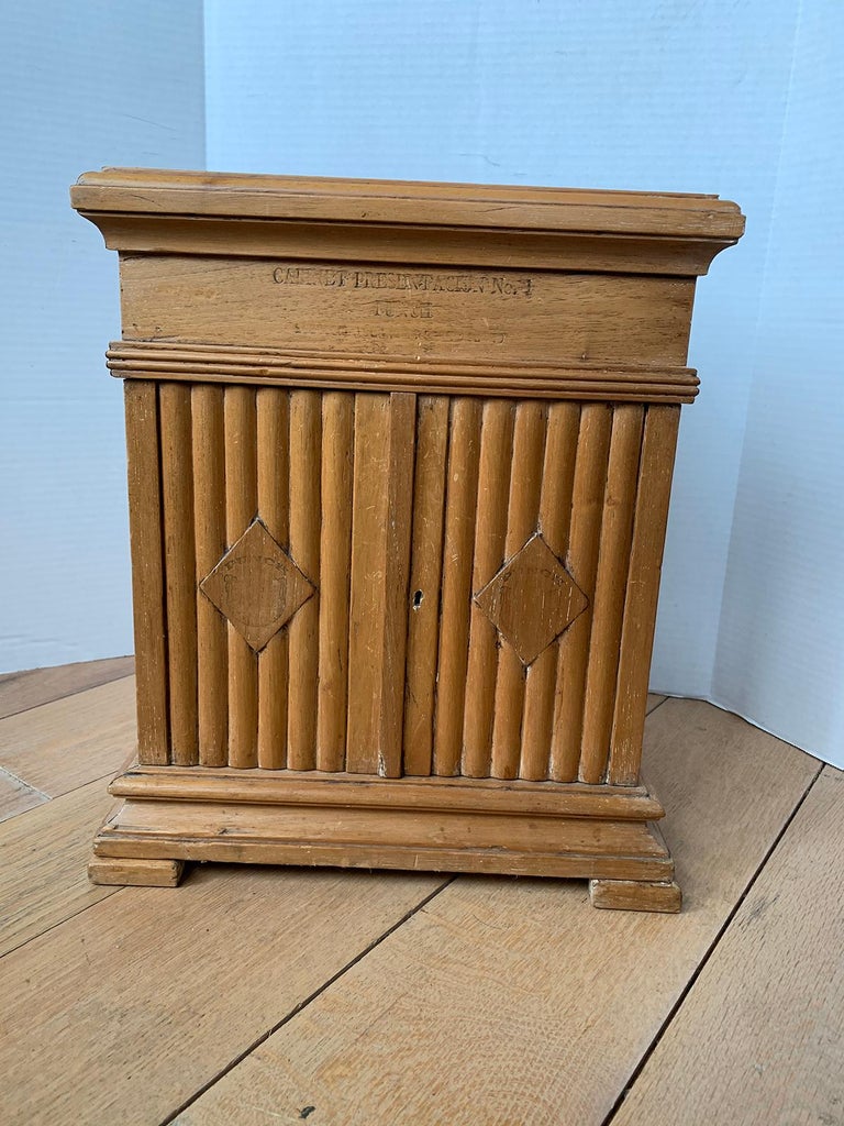 Early 20th Century Alfred Dunhill Cigar Humidor, Made in Cuba, Signed