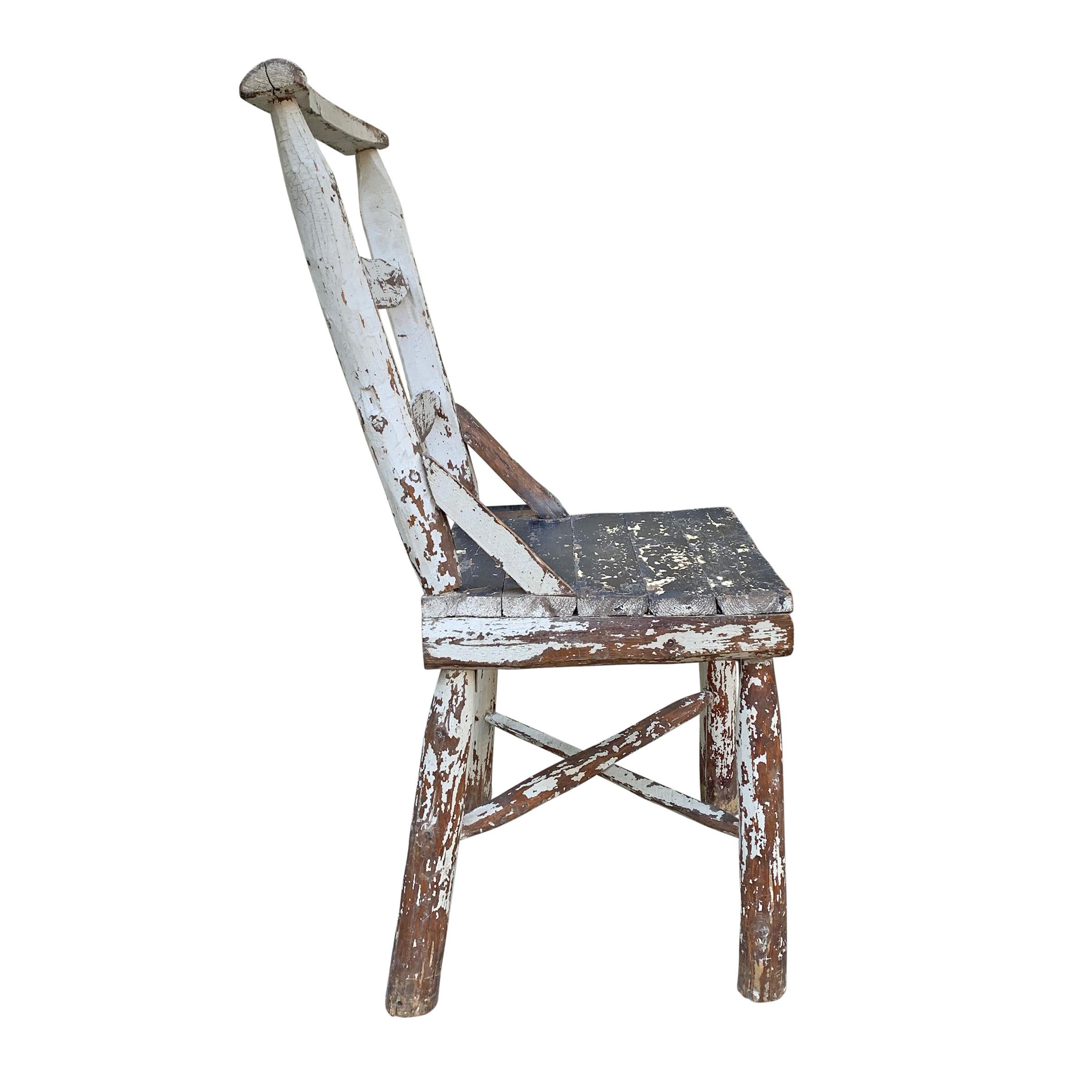 Wood Early 20th Century American Adirondack Chair