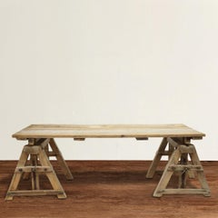 Early 20th Century American Adjustable Work Table