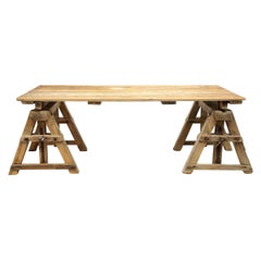 Early 20th Century American Adjustable Work Table