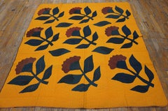 Early 20th Century American Amish Quilt ( 6' x 6'6" - 183 x 198 )