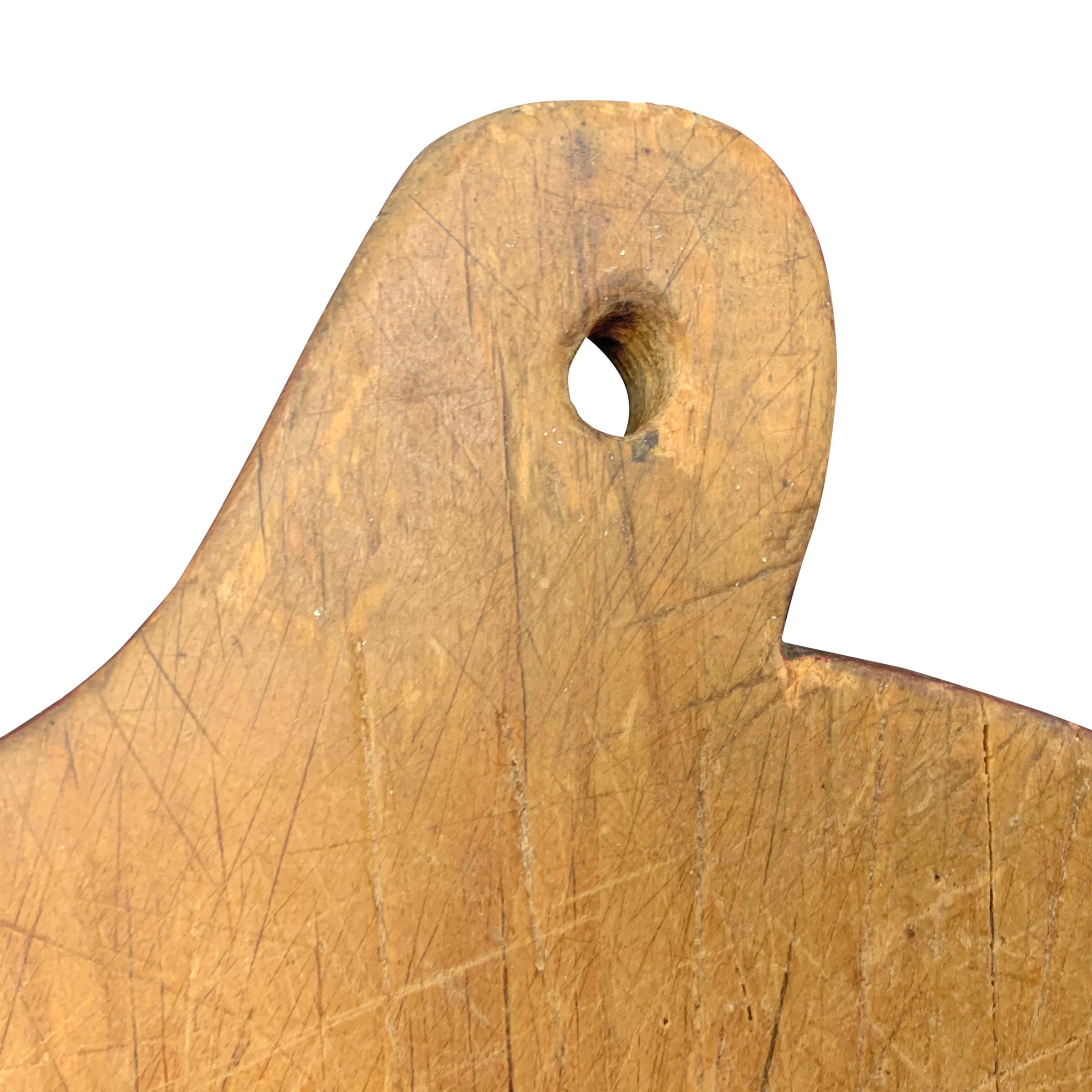 Early 20th Century American Artichoke Form Cutting Board 4