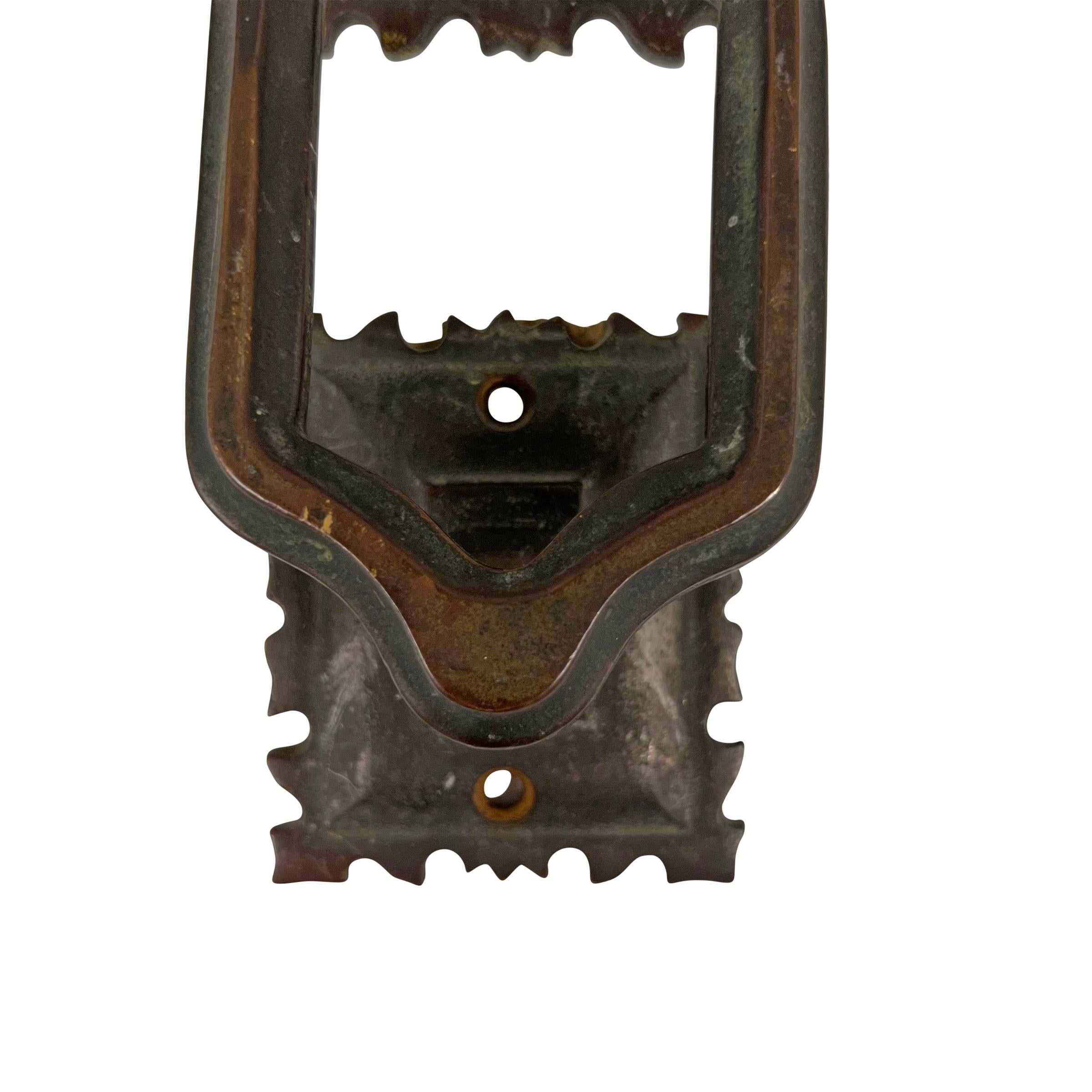 Early 20th Century American Arts and Crafts Doorknocker 3