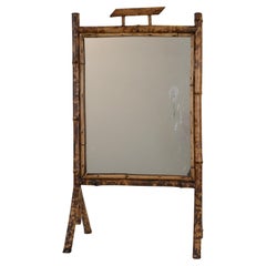 Early 20th Century American Bamboo Mirror