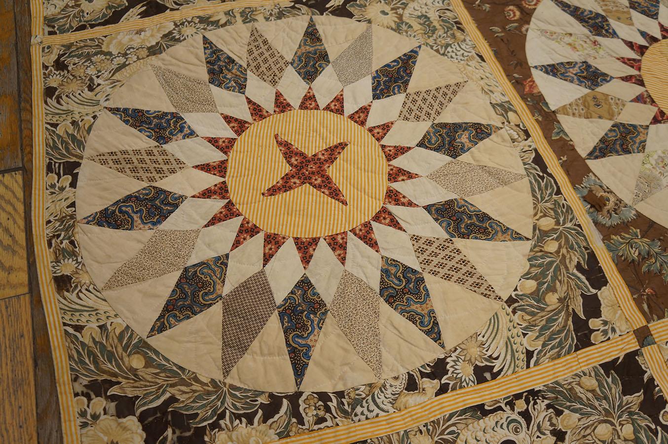 Trapunta da letto americana dei primi del Novecento ( 8'9'' x 10' - 267 x 305 ) in vendita 3