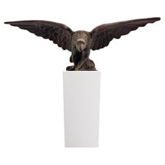 Early 20th Century American Cast Iron Eagle