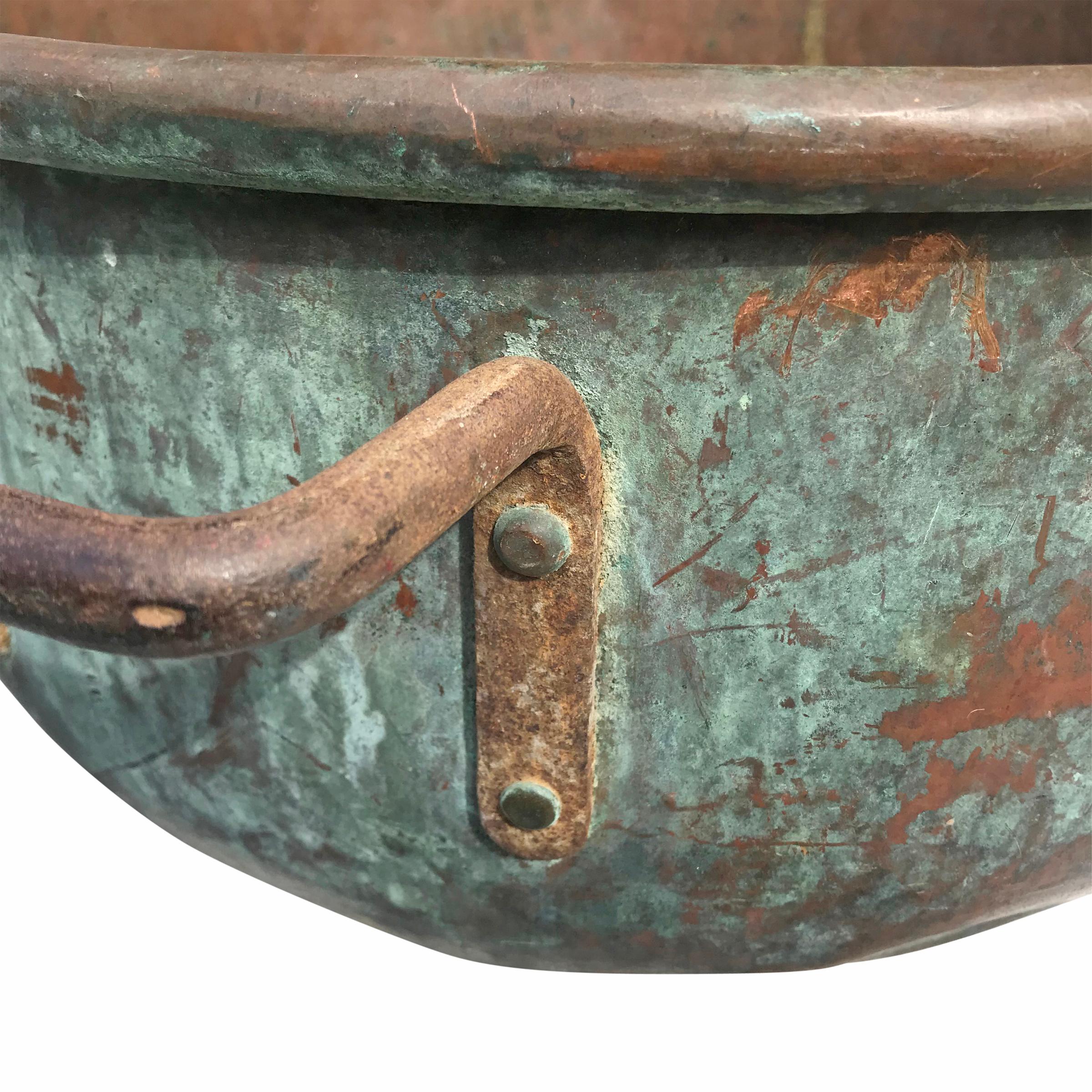 20ième siècle Pot de confiseur en cuivre américain du début du 20e siècle en vente