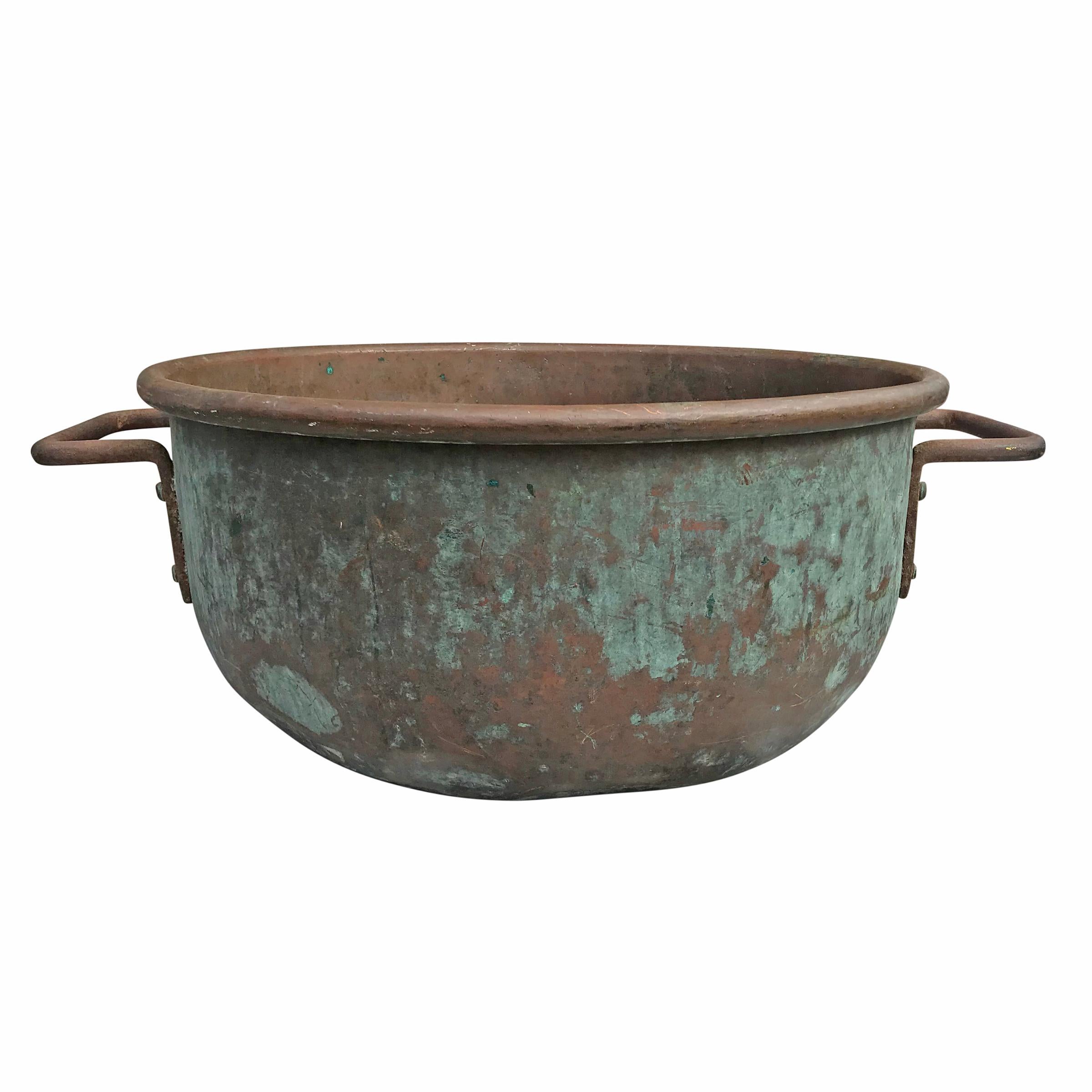 Early 20th Century American Copper Confectioner
s Pot