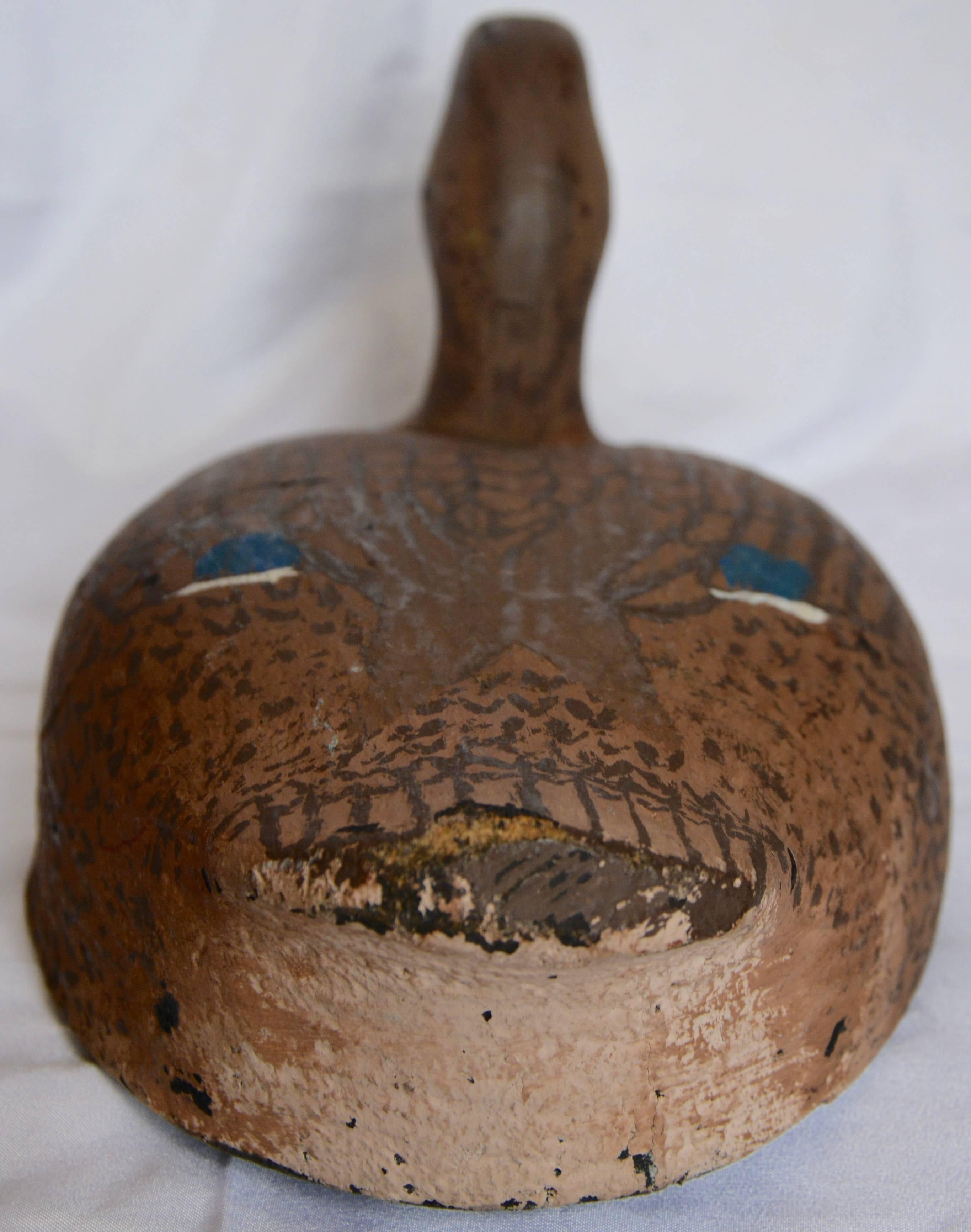 Early 20th Century American Duck Decoy In Fair Condition In Cookeville, TN