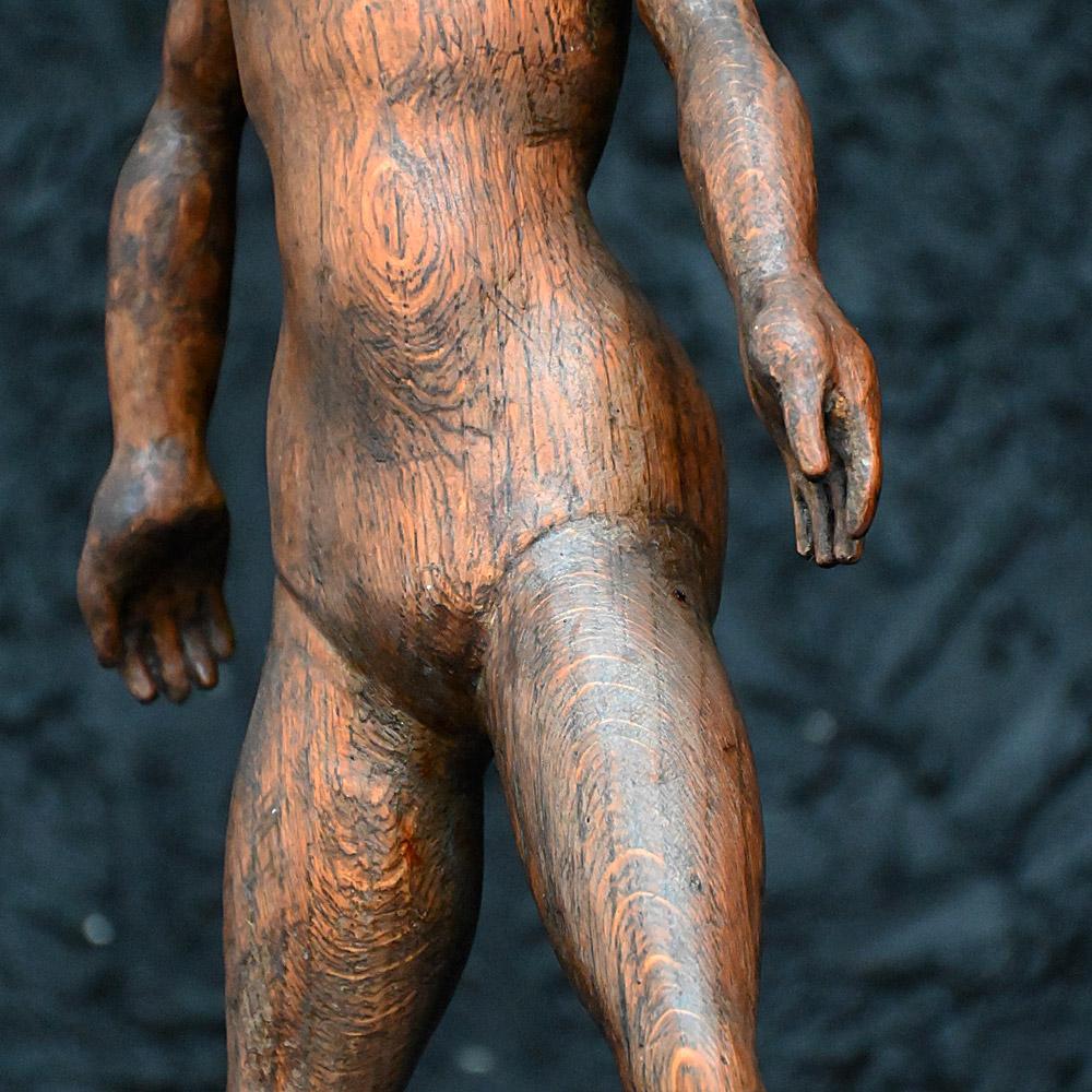 Early 20th Century American Folk Art Figure of a swimmer    For Sale 5