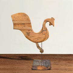 Early 20th Century American Folk Art Rooster Weathervane