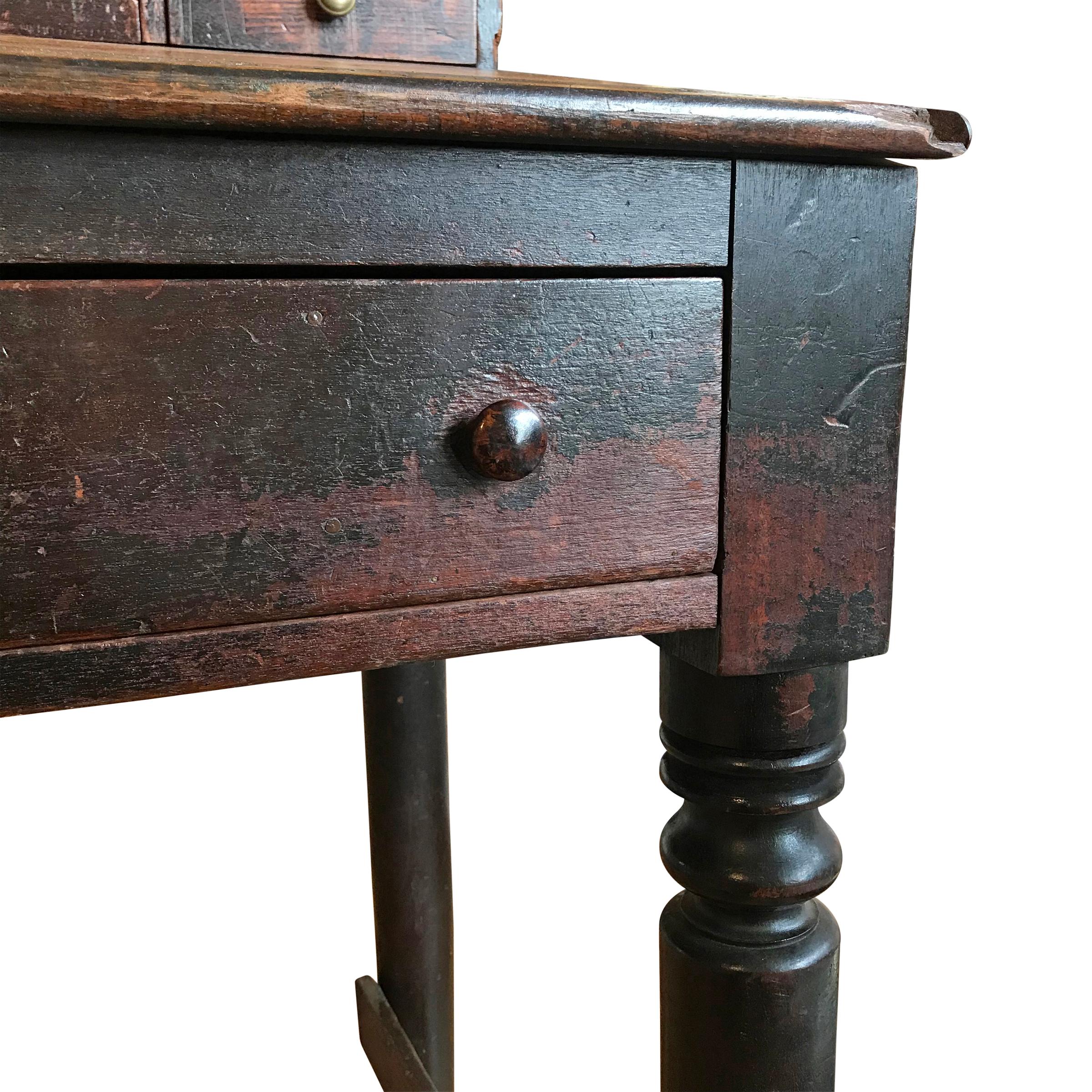 Early 20th Century American Foreman's Desk In Good Condition In Chicago, IL