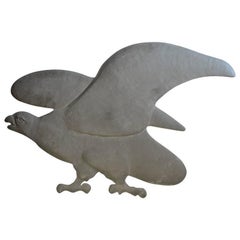 Early 20th Century American Gray Cast Iron Eagle