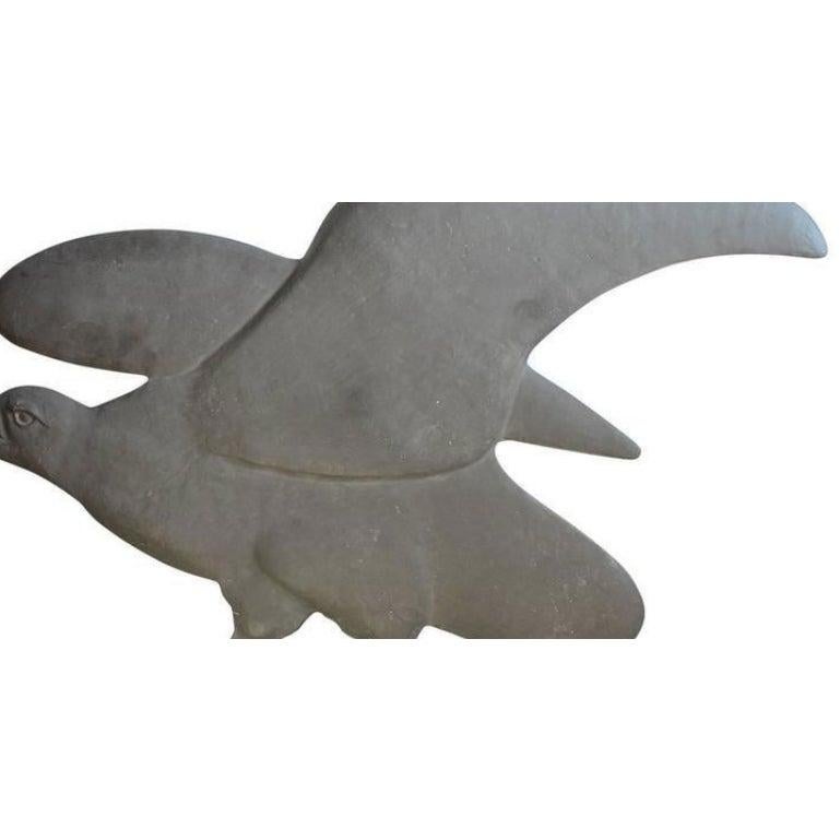 Amerikanischer grauer gusseiserner Adler aus dem frühen 20. Jahrhundert (Industriell) im Angebot