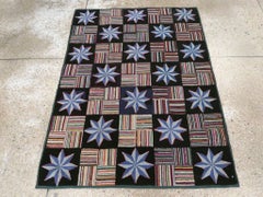 Galerie Shabab Collection Early 20th Century American Hook Rug