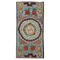 Early 20th Century American Hook Rug