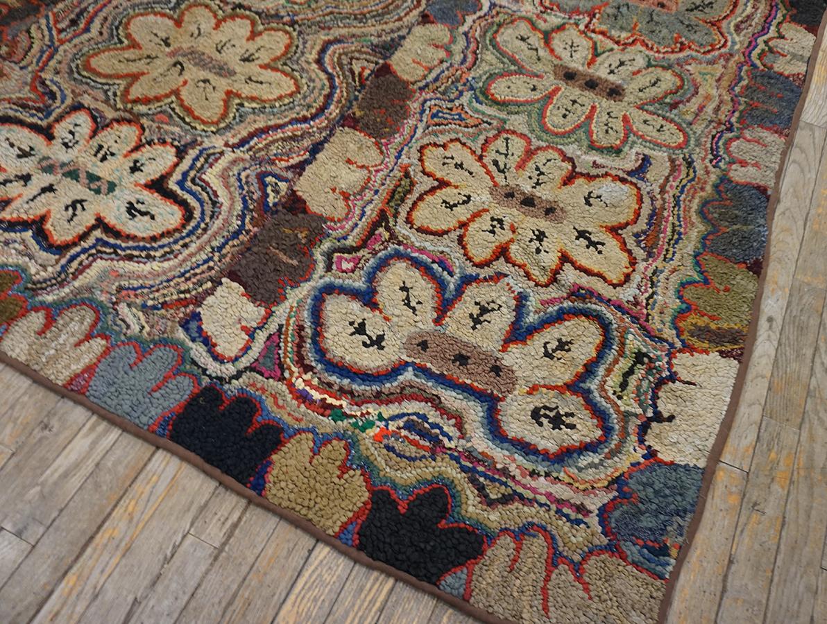 Amerikanischer Kapuzenteppich mit Kapuze aus dem frühen 20. Jahrhundert ( 8''4 x 13'' - 255 x 395)  (Frühes 20. Jahrhundert) im Angebot