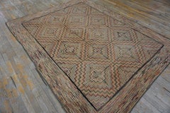 Early 20th Century American Hooked Rug